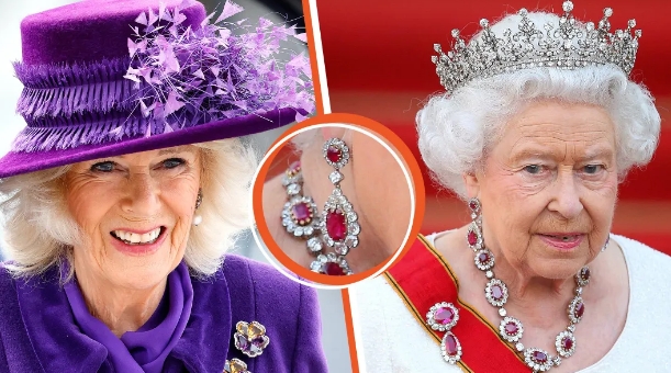 La reine Elizabeth avait refusé de reconnaître l'existence de Camilla, qui va maintenant porter sa collection de bijoux de plusieurs millions d'euros